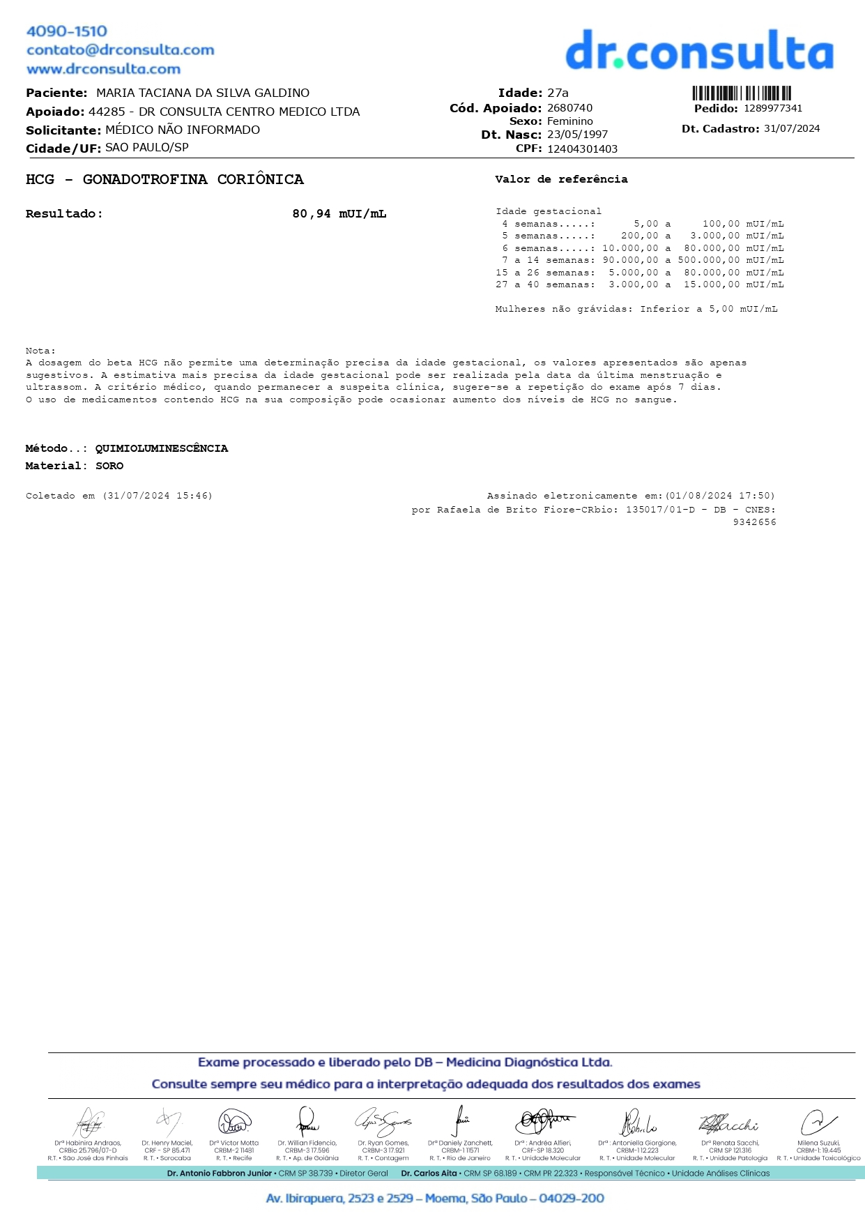 Exame de Gravidez Falso: como obter seu laudo completo